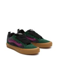 Vans tenisówki Knu Skool męskie kolor szary VN0009QC6KL1. Nosek buta: okrągły. Zapięcie: sznurówki. Kolor: szary. Materiał: guma. Styl: klasyczny #5