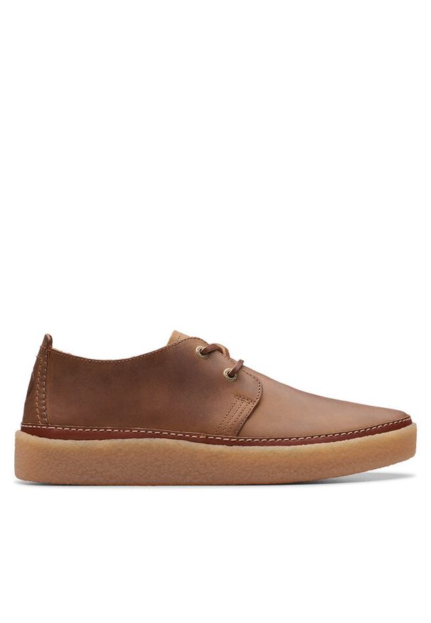 Półbuty Clarks. Kolor: brązowy
