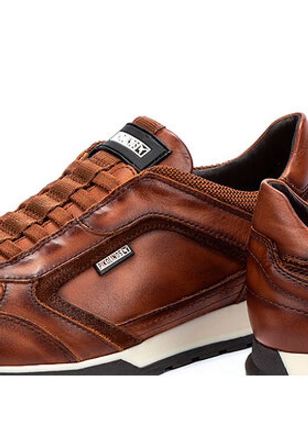 Pikolinos Sneakersy M5N-6247C1 Brązowy. Kolor: brązowy. Materiał: skóra