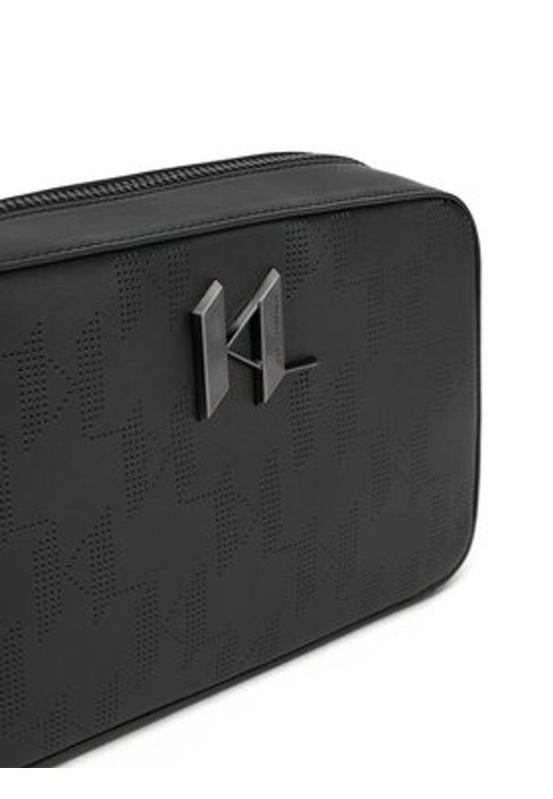 Karl Lagerfeld - KARL LAGERFELD Saszetka A1M30010 Czarny. Kolor: czarny. Materiał: skóra