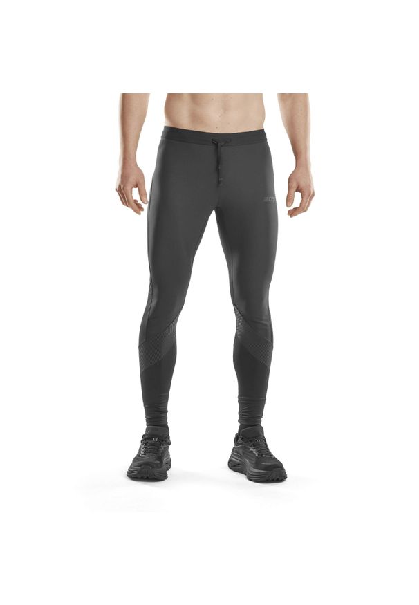 Spodnie kompresyjne CEP Compression Cold Weather V2. Kolor: czarny. Sport: bieganie