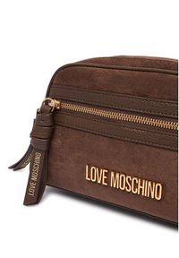 Love Moschino - LOVE MOSCHINO Torebka JC4094PP1PLD130A Brązowy. Kolor: brązowy. Materiał: skórzane, zamszowe #3
