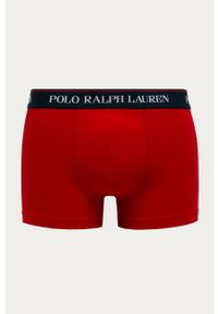 Polo Ralph Lauren - Bokserki (3-pack). Kolor: czerwony. Materiał: dzianina. Wzór: nadruk #3