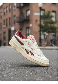 Reebok Sneakersy EO-CLUB C REVENGE VINTAGE 100233964 Écru. Materiał: skóra. Model: Reebok Club #4