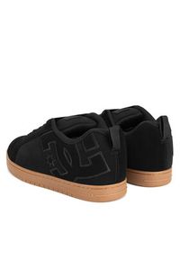 DC Shoes Sneakersy COURT GRAFFIK 300529-BGM Czarny. Kolor: czarny. Materiał: nubuk, skóra #3
