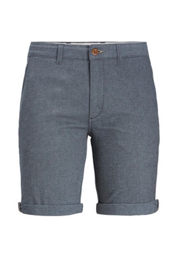 Jack & Jones Szorty materiałowe Fury 12206889 Niebieski Regular Fit. Kolor: niebieski. Materiał: bawełna