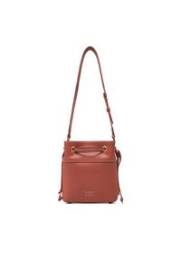 Pinko - PINKO Torebka SECCHIELLO MINI 104303 A29Q L84Q Brązowy. Kolor: brązowy. Materiał: skórzane #4