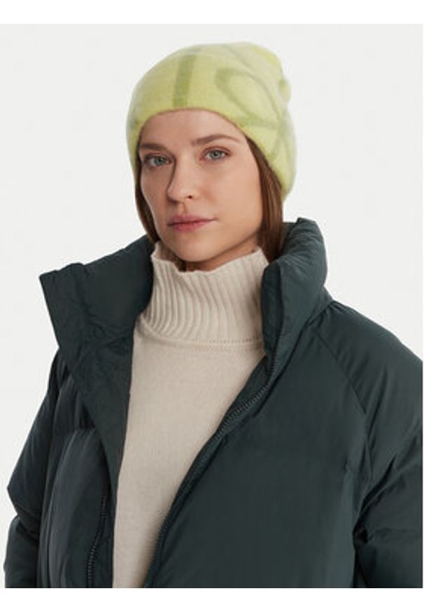 Calvin Klein Czapka Emblem Aop Brushed LV04D8071G Zielony. Kolor: zielony. Materiał: poliamid, nylon