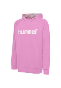 Dziecięca bluza z kapturem Hummel Hmlgo Logo. Typ kołnierza: kaptur. Kolor: różowy. Sport: fitness, joga i pilates