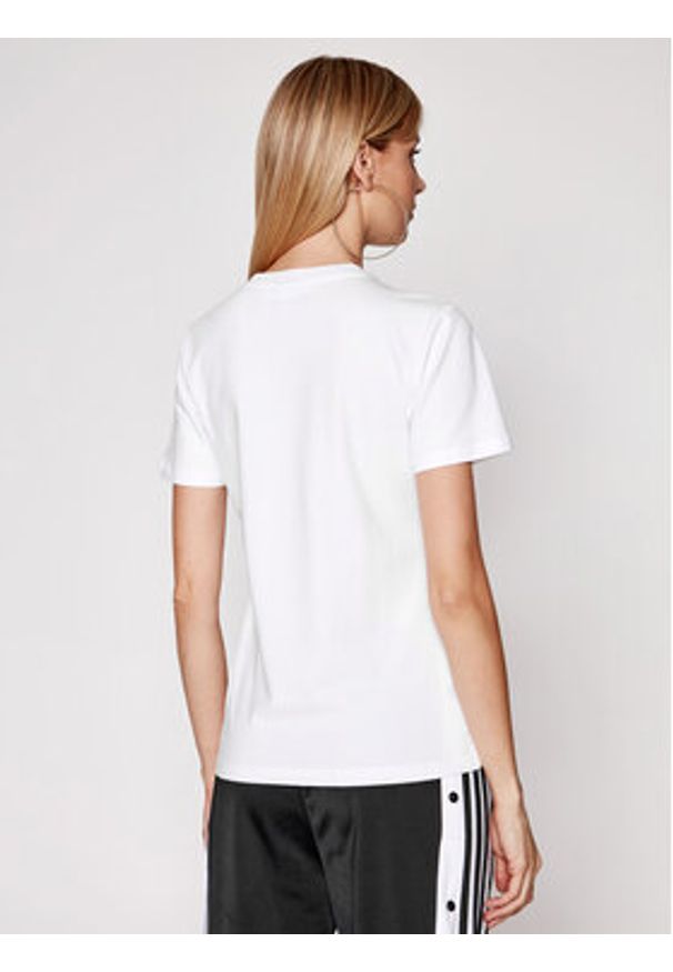 Adidas - adidas T-Shirt adicolor Classics Trefoil GN2899 Biały Regular Fit. Kolor: biały. Materiał: bawełna
