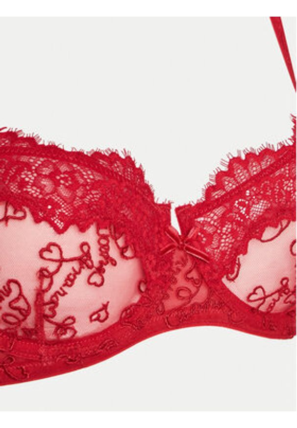 Emporio Armani Underwear Biustonosz balkonetka 164855 4F211 10374 Czerwony. Kolor: czerwony. Materiał: syntetyk