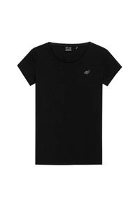 4f - Koszulka Damska 4F. Kolor: czarny #1