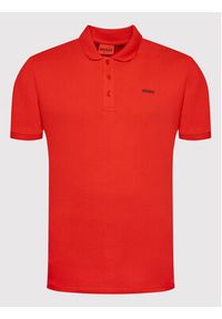 Hugo Polo Donos222 50466182 Czerwony Regular Fit. Typ kołnierza: polo. Kolor: czerwony. Materiał: bawełna #3