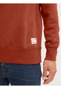 !SOLID - Solid Bluza 21107419 Czerwony Regular Fit. Kolor: czerwony. Materiał: bawełna