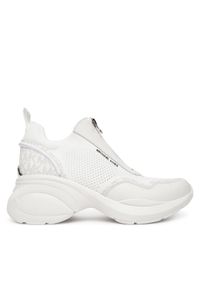 MICHAEL Michael Kors Sneakersy Zuma Mixed-Media Trainer 43F5ZUFP3L Biały. Kolor: biały. Materiał: materiał