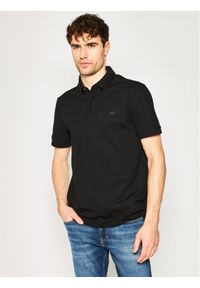 Lacoste Polo PH5522 Czarny Regular Fit. Typ kołnierza: polo. Kolor: czarny. Materiał: bawełna