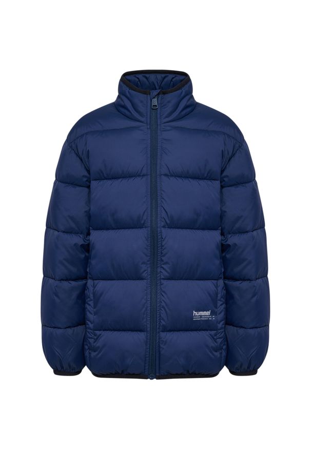 Dziecięca kurtka puchowa Hummel. Kolor: niebieski, zielony, wielokolorowy. Materiał: puch