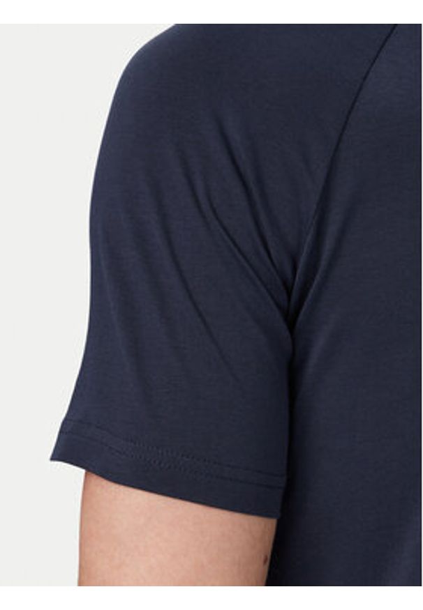 BOSS T-Shirt 50517970 Niebieski Slim Fit. Kolor: niebieski. Materiał: bawełna