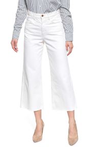 Wrangler - SPODNIE WRANGLER DAMSKIE WESTERN CULOTTE VINTAGE WHITE W260WMX1Y 112128018. Styl: vintage