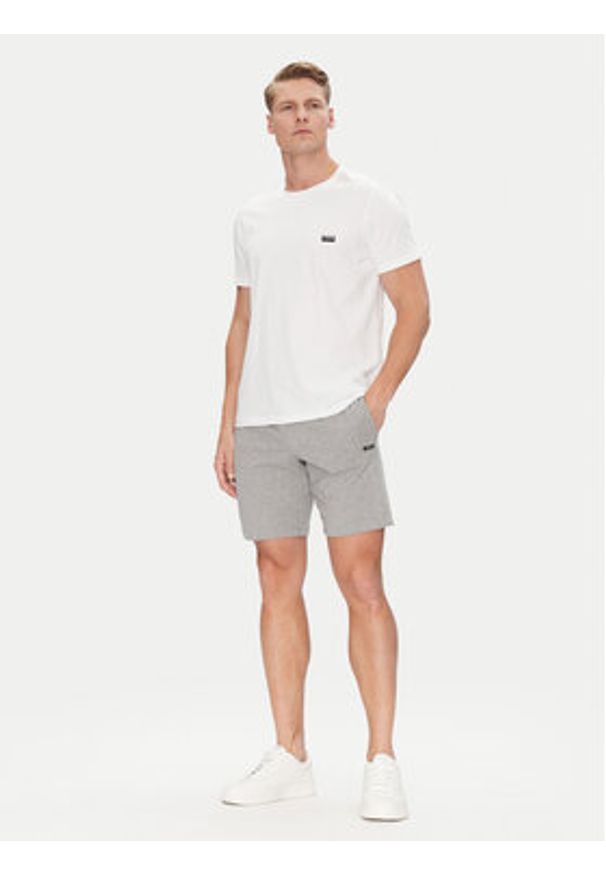 BOSS Szorty sportowe Mix&Match 50515367 Szary Regular Fit. Kolor: szary. Materiał: bawełna. Styl: sportowy