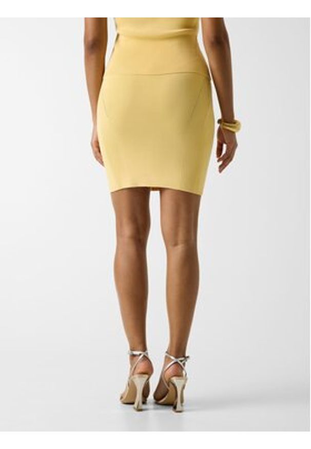 Marciano Guess Spódnica 181472 Żółty Classic Fit. Kolor: żółty