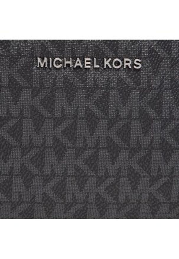 MICHAEL Michael Kors Saszetka Hudson 33U2LHDC2B Czarny. Kolor: czarny. Materiał: skóra
