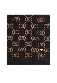 Liu Jo Szalik Sciapa Logo Monog 2F5004 M0300 Czarny. Kolor: czarny. Materiał: wiskoza, materiał #3
