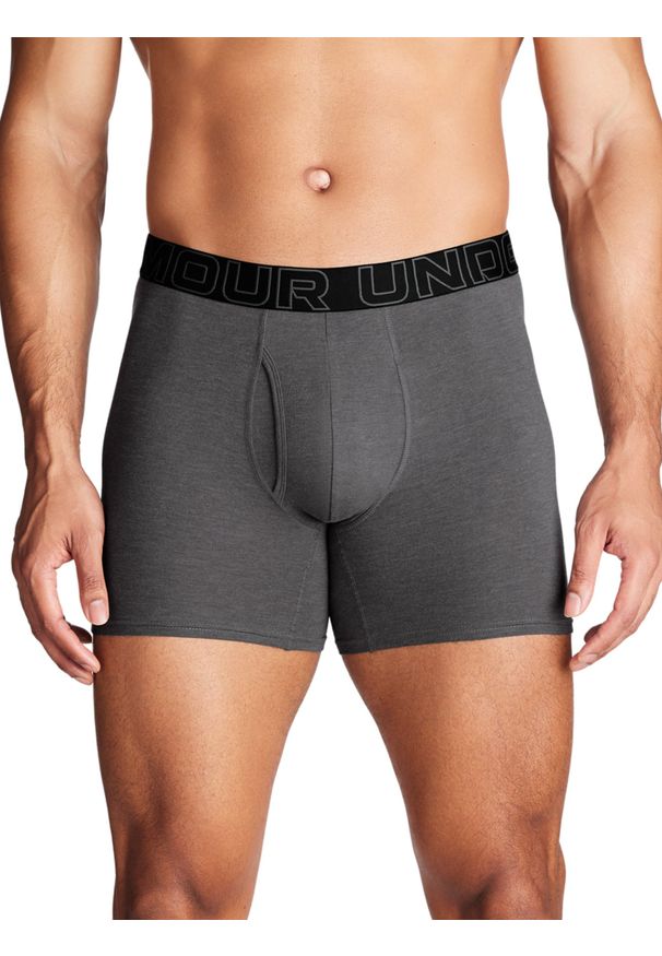 Bielizna treningowa (3-pack) męska Under Armour M UA Perf Cotton 6in - multikolor. Kolor: wielokolorowy. Materiał: bawełna, tkanina, materiał