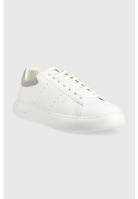 Trussardi Jeans - Trussardi sneakersy New Yrias kolor biały 77A00513 9Y099998. Nosek buta: okrągły. Kolor: biały #3