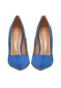 DeeZee Szpilki DZ0023 Niebieski. Kolor: niebieski. Materiał: materiał. Obcas: na szpilce #7