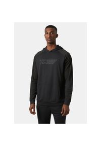 Sweter z kapturem Helly Hansen Lifa Tech Lite. Typ kołnierza: kaptur. Kolor: czarny. Materiał: skóra. Styl: sportowy #2