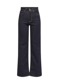 only - ONLY Jeansy Madison 15352206 Granatowy Wide Leg. Kolor: niebieski