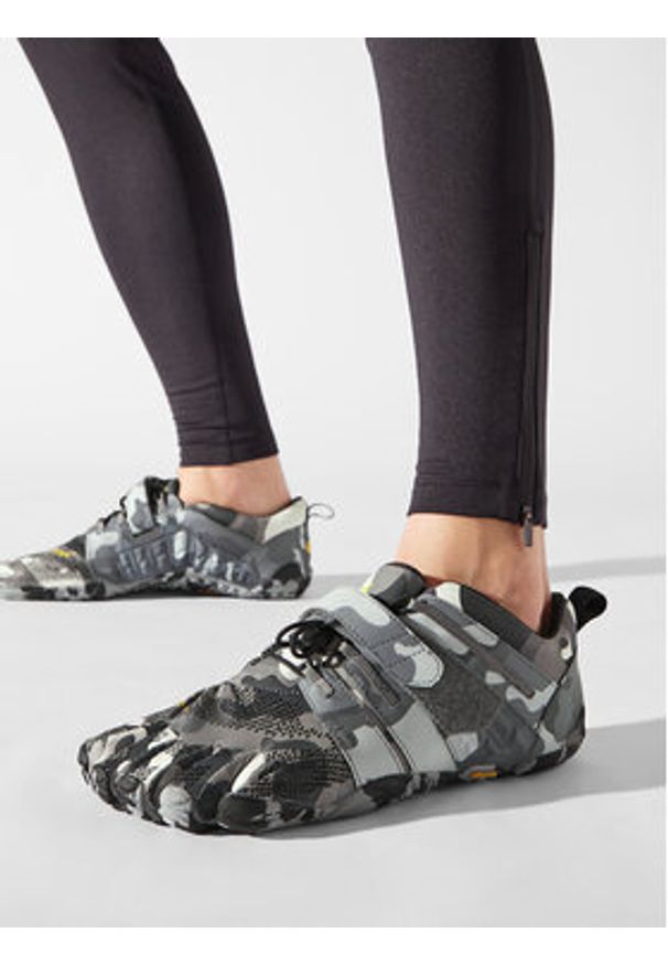 Vibram Fivefingers Buty na siłownię V-Train 2.0 21M7702 Szary. Kolor: szary. Materiał: materiał. Model: Vibram FiveFingers. Sport: fitness