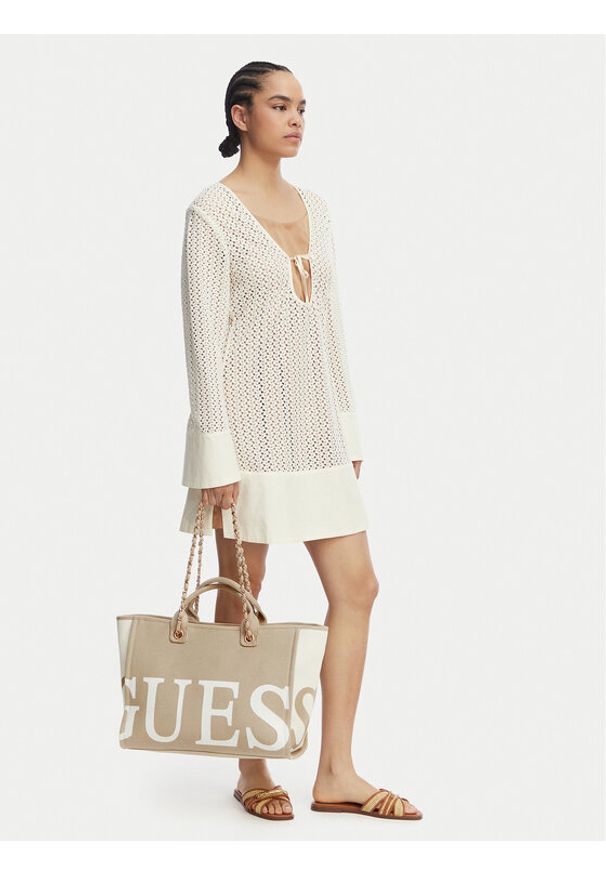 Guess Torebka E6GZ03 WP750 Beżowy jasny. Kolor: beżowy