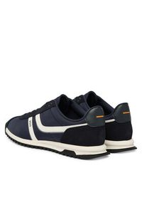 BOSS Sneakersy Zayn 50562818 Granatowy. Kolor: niebieski. Materiał: materiał #3