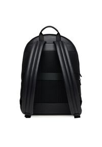 TOMMY HILFIGER - Tommy Hilfiger Plecak Th Monogram Backpack AM0AM13834 Czarny. Kolor: czarny. Materiał: skóra