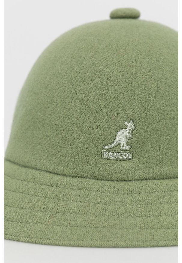Kangol - Kapelusz. Kolor: zielony