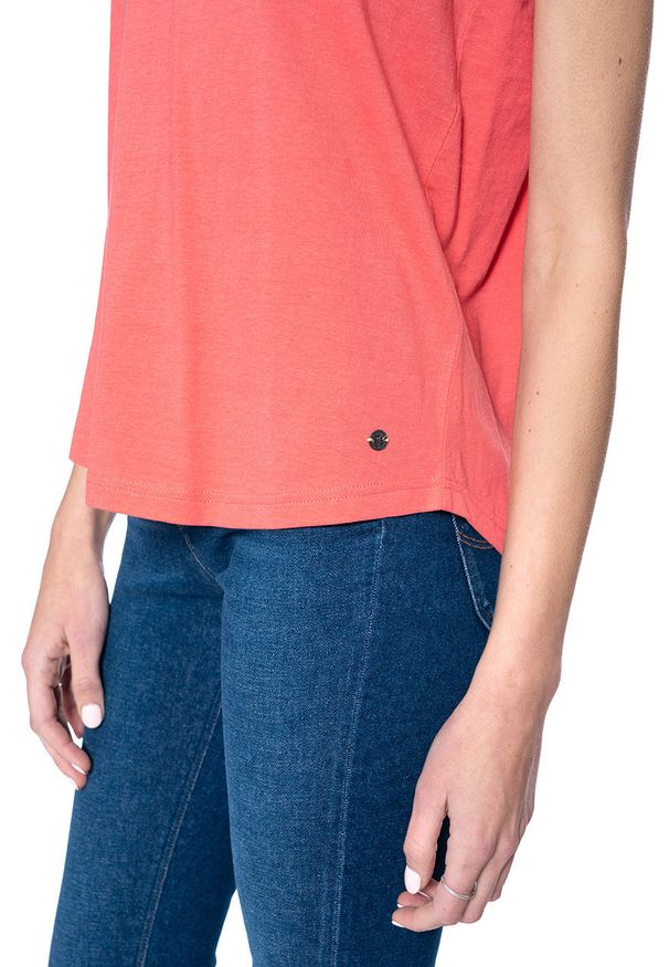 Mustang - DAMSKI T-SHIRT MUSTANG ALMA V LIEN 1009483 8204