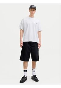 Jack & Jones T-Shirt Eterna 12295544 Biały Loose Fit. Kolor: biały. Materiał: bawełna #7