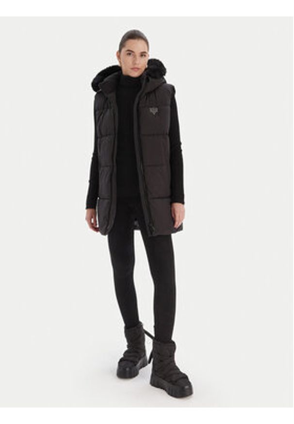 Guess Kurtka przejściowa 179613 Czarny Classic Fit. Kolor: czarny. Materiał: syntetyk