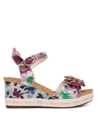 Laura Vita Sandały Facyo 75 Fioletowy. Kolor: fioletowy. Materiał: skóra #1