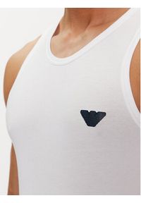 Emporio Armani Underwear Tank top 110828 4R512 00010 Biały Slim Fit. Kolor: biały. Materiał: bawełna
