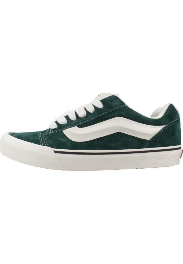 Tenisówki Vans Model Knu Skool Kolor Zielony. Kolor: zielony. Materiał: tkanina, skóra
