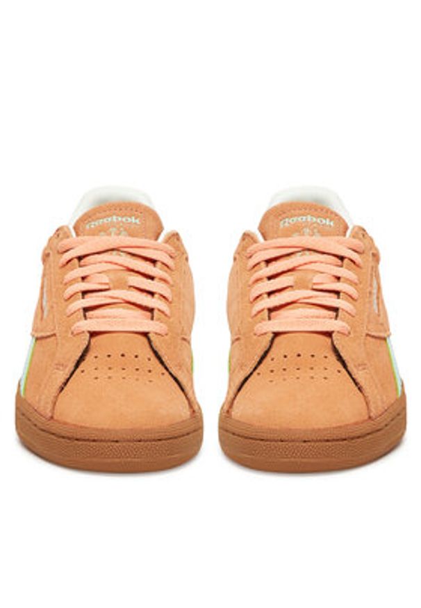 Reebok Sneakersy CLUB C GROUNDS UK 100220815 Pomarańczowy. Kolor: pomarańczowy. Materiał: zamsz, skóra. Model: Reebok Club