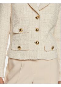 Luisa Spagnoli Marynarka Selezione 541231 Écru Regular Fit. Materiał: syntetyk #2
