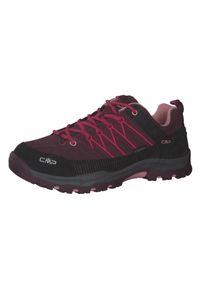 Buty trekkingowe juniorskie CMP Rigel Low Wp. Kolor: pomarańczowy, wielokolorowy, żółty. Styl: sportowy. Sport: turystyka piesza