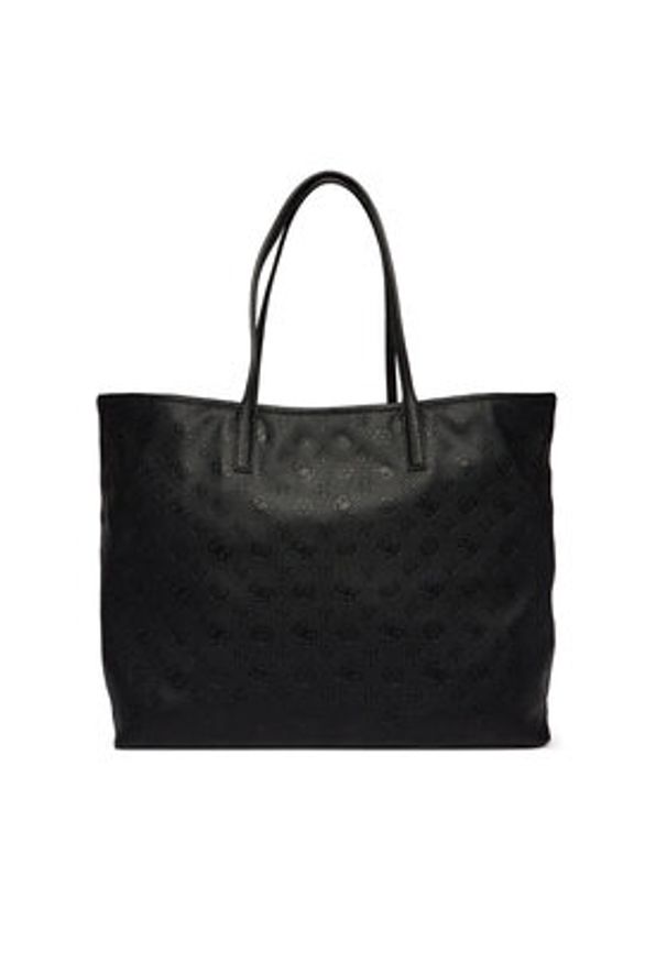 Guess Torebka Victtoria HWPD95 14290 Czarny. Kolor: czarny. Materiał: skórzane