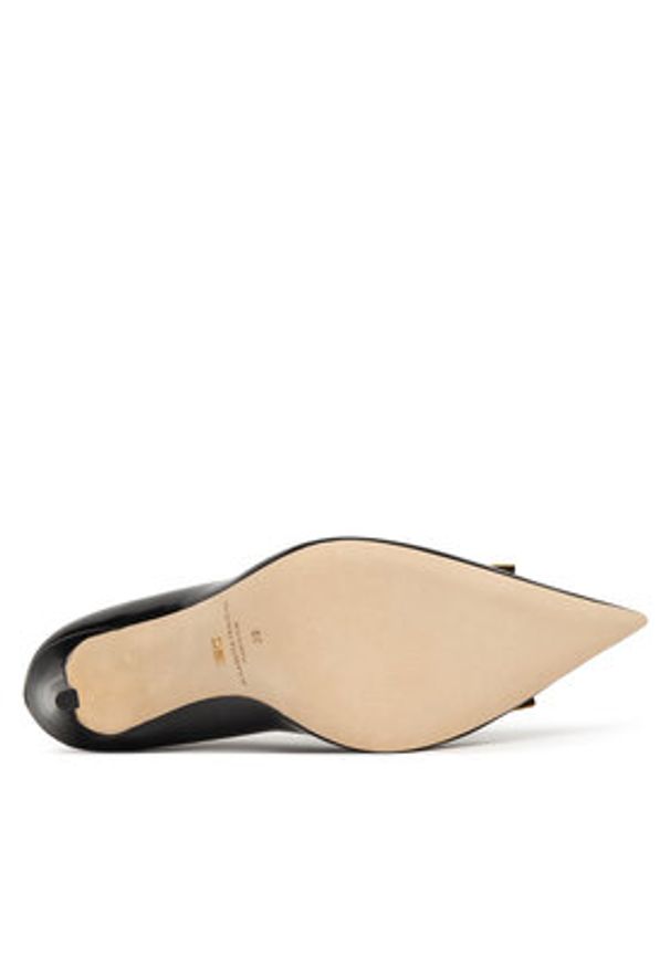 Elisabetta Franchi Szpilki SA14B61E2 Czarny. Kolor: czarny. Materiał: skóra. Obcas: na szpilce