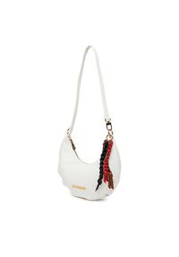 Love Moschino - LOVE MOSCHINO Torebka JC4308PP0MK1110A Biały. Kolor: biały. Materiał: skórzane #5