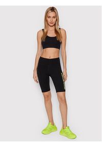 DKNY Sport Szorty sportowe DP1S4915 Czarny Slim Fit. Kolor: czarny. Materiał: bawełna